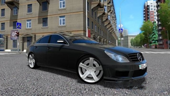 Мод Mercedes-Benz CLS 500 для City Car Driving 1.5.7
