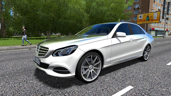 Мод Mercedes-Benz E-Class для City Car Driving 1.5.7