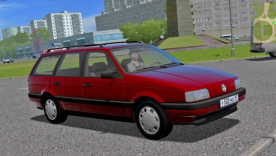 Мод Volkswagen Passat B3 1993 для City Car Driving 1.5.1-1.5.6