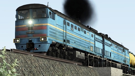 Тепловоз 2ТЭ10м-2381 для Train Simulator 2021
