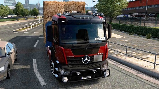 ETS 2 mod Mercedes Antos 12 для Euro Truck Simulator 2 1.37