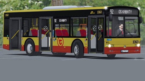 Омси 2 мод автобус Solbus Solcity by Sobol - OpenBeta 1.0b OMSI 2