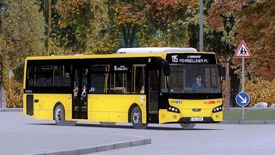 Омси 2 мод автобус MAN VDL Citea LLE 12m BVG Version OMSI 2