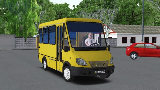 Омси 2 мод автобус БАЗ-2215 Дельфин v1.0 OMSI 2