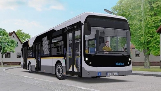 Омси 2 мод автобус Bolloré Bluebus IS OMSI 2