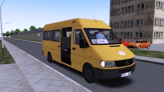 Омси 2 мод Mercedes-Benz Sprinter 12D - рижская версия OMSI 2