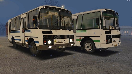 OMSI 2 мод автобус ПАЗ 3205 + колхоз Омси 2