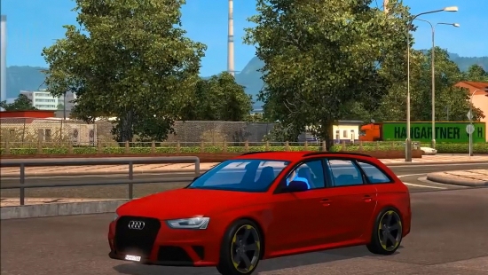 Audi RS4 для Euro Truck Simulator 2 1.22