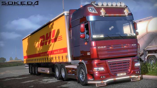 DAF XF by 50k для Euro Truck Simulator 2 1.22