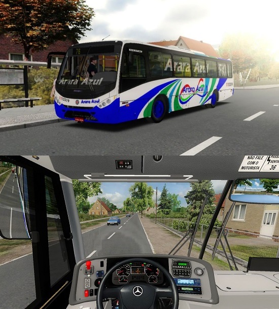 Marcopolo Senior-Midi MB-OF1519 EV для OMSI 2