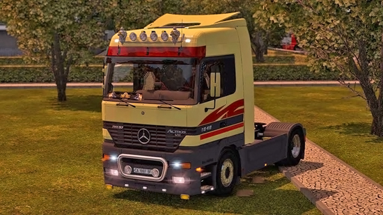 Mercedes-Benz Actros MP1 для Euro Truck Simulator 2 1.22