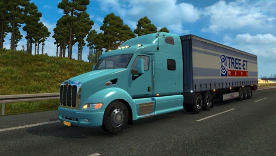 Peterbilt 387 Custom v1.1 для Euro Truck Simulator 2 1.22