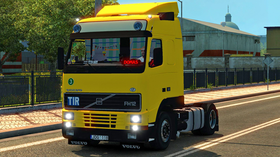 Volvo FH12 380 для Euro Truck Simulator 2 1.22