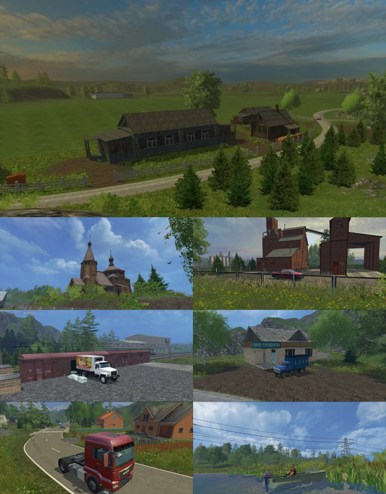 Долины Алтая-3 для Farming Simulator 2015