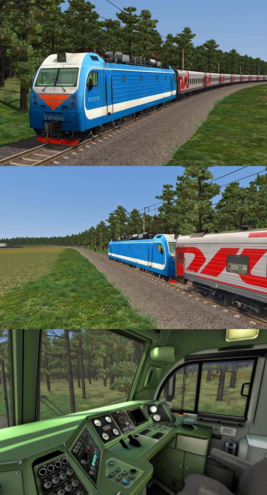 ЭП1М-645 для Train Simulator 2016