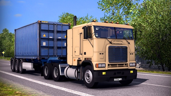 Freightliner FLB v1.0 для Euro Truck Simulator 2 1.22