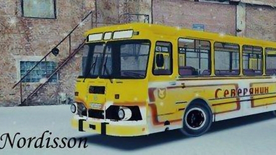 ЛиАЗ-677 перекраска Северянин для OMSI 2