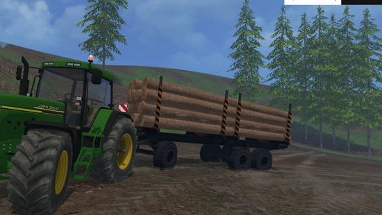 ПТС-12 Лесовоз для Farming Simulator 2015