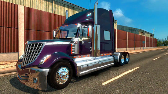 International Lonestar Beta для Euro Truck Simulator 2 1.22