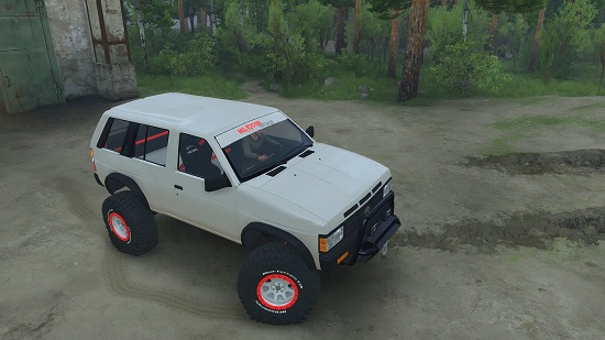 Nissan Pathfinder для Spin Tires 25.12.15