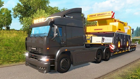 Камаз 6460 для Euro Truck Simulator 2 1.22