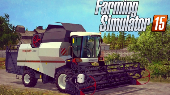 Комбайн Вектор 410 для Farming Simulator 2015