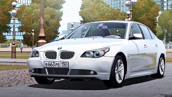 BMW E60 525i для City Car Driving 1.5.0