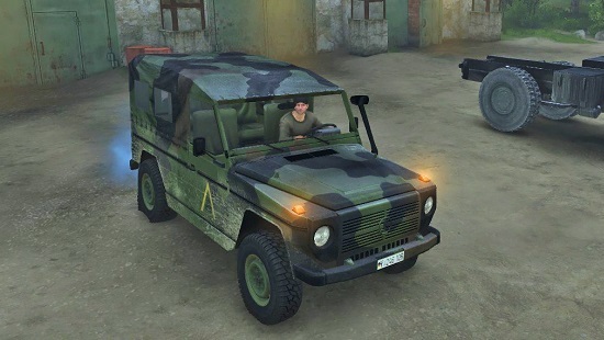 Bundeswehr truck pack для Spin Tires 25.12.15