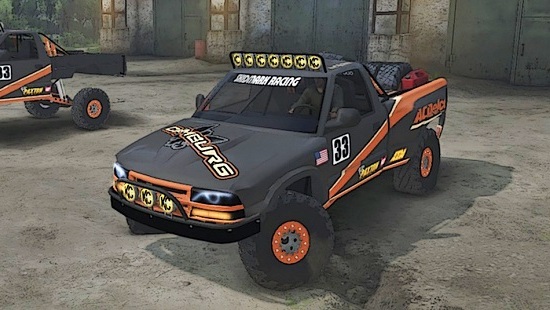 Chevy S10 Baja Truck для Spin Tires 25.12.15