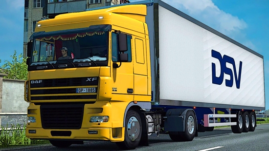 DAF XF 95 Space Cab Euro 3 для Euro Truck Simulator 2 1.22