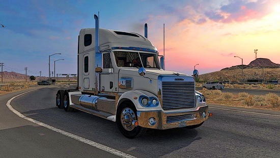 Freightliner Coronado Update для American Truck Simulator 1.1.3