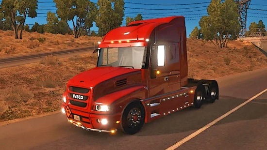 Iveco Strator 6x6 для American Truck Simulator 1.1.1.3