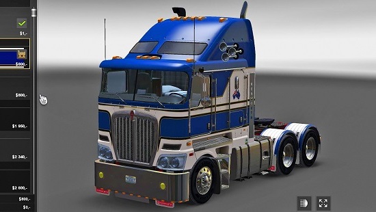 Kenworth K200 v10 для American Truck Simulator
