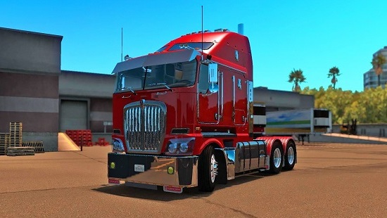 Kenworth k200 для American Truck Simulator Sn4k3r