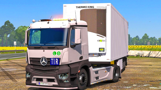 Mercedes Antos 2012 для Euro Truck Simulator 2 1.22