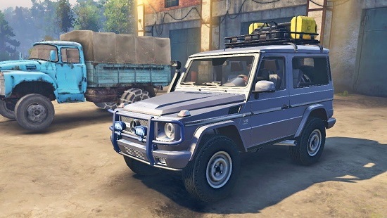 Mercedes Benz G320 CDi для Spin Tires 25.12.15