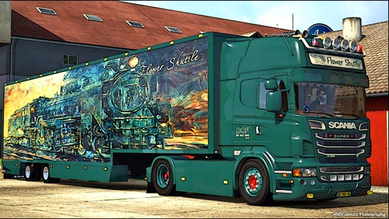 Scania DQF для Euro Truck Simulator 2 1.22