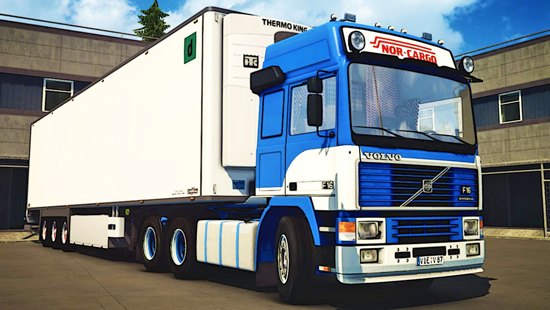 Volvo FH16 Intercooler Nor cargo для Euro Truck Simulator 2 1.22