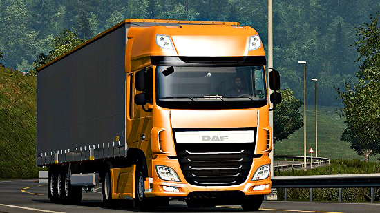DAF XF 116 Megamod v2 для Euro Truck Simulator 2 1.22