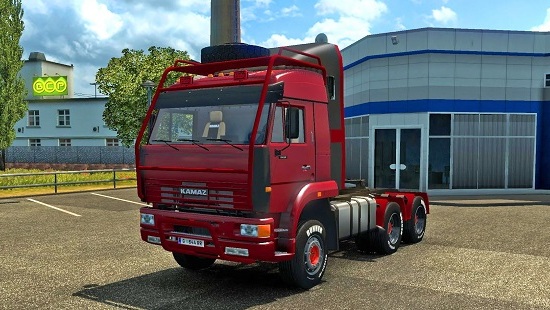 КАМАЗ 6460 by Igor Shvagerus для Euro Truck Simulator 2 1.22