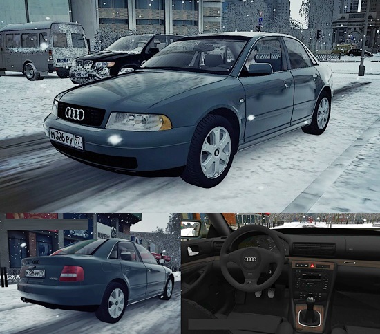Audi A4 1.9 TDI для City Car Driving 1.5