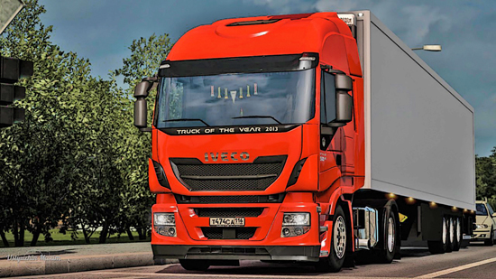 Iveco Hi-Way Reworked v1.0 для Euro Truck Simulator 2 1.22