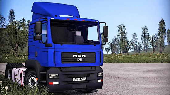 MAN TGA 18.480 v1 для Euro Truck Simulator 2 1.22