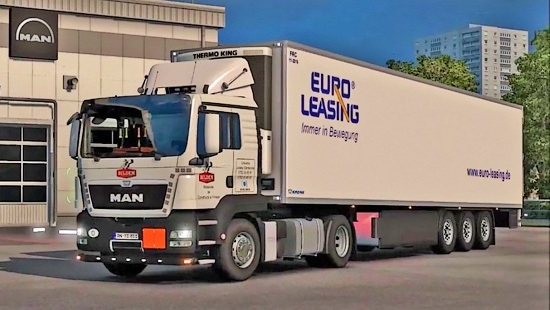 MAN TGS v1.0 для Euro Truck Simulator 2 1.22