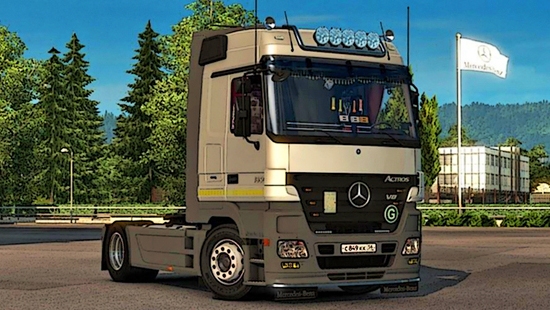 Mercedes MP2 v6.0 для Euro Truck Simulator 2 1.22