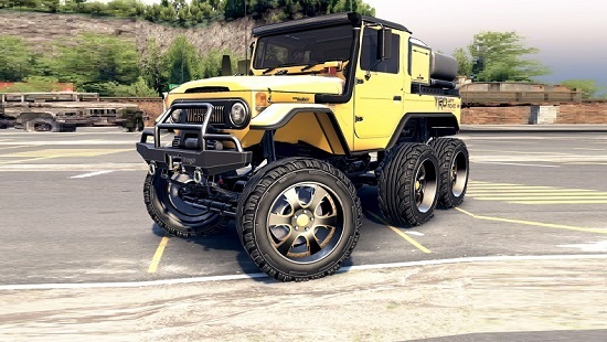 Toyota FJ40 6x6 для Spin Tires 3.03.16