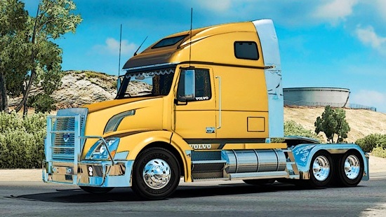 Volvo VNL 670 v1.3 для American Truck Simulator