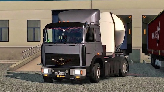 МАЗ 54329 для Euro Truck Simulator 2 1.22