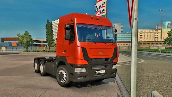 МАЗ 5440Е9-520-031(upd 10.03) для Euro Truck Simulator 2 1.22