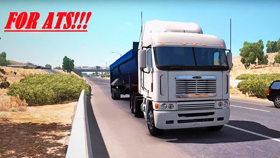 Freightliner Argosy Reworked v2.0 для American Truck Simulator